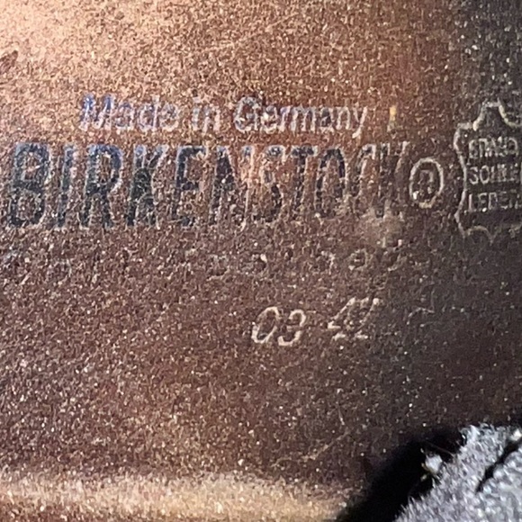 Birkenstock Boston clogs, gray felt wool, size 46 men’s 13 Anthracite - Picture 12 of 12